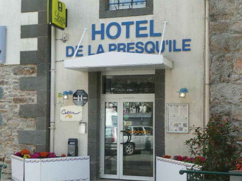 Hotel De La Presqu'Ile Крозон Экстерьер фото